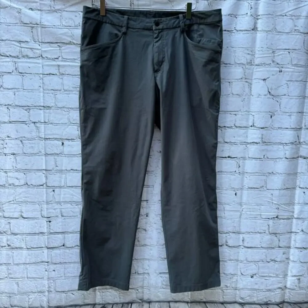 Lululemon Pants ABC Classic Warpstreme Gray Size‎ 38 Casual Versatile Work Mens